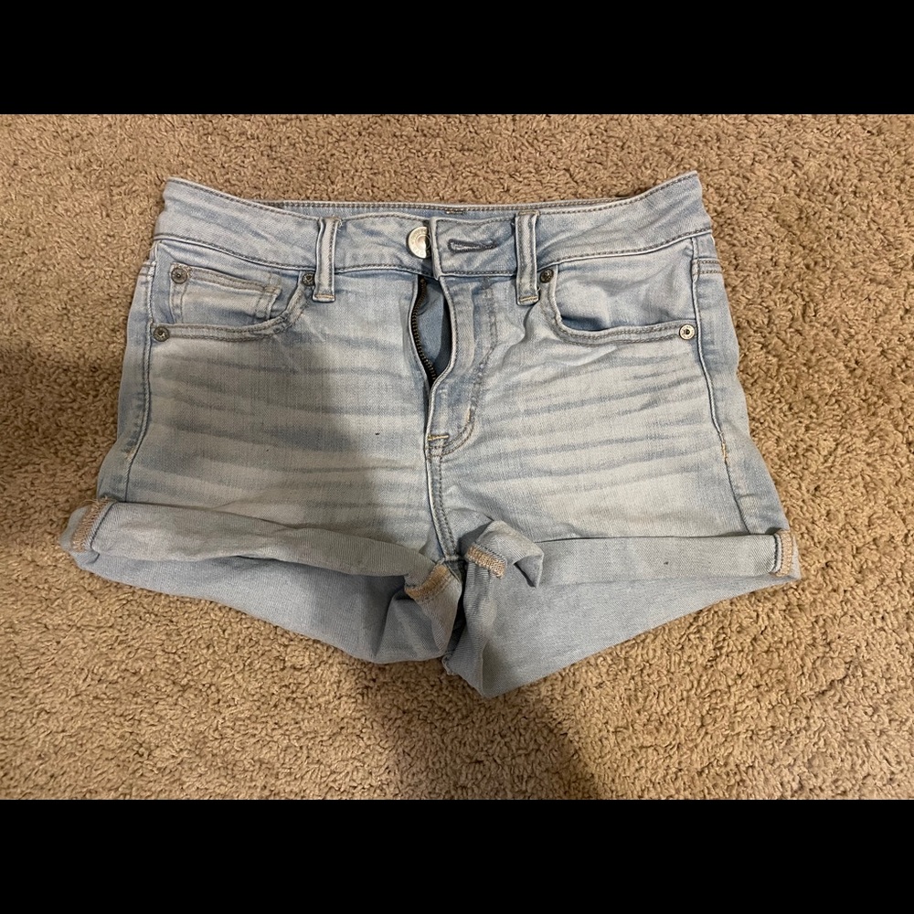 American eagle jean shorts